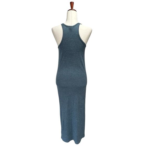 Allbirds Women's Sleeveless Maxi Dress Size Small "The Ribbed Dress" Blue (15) - Picture 7 of 12